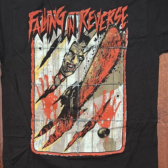 Falling in Reverse Black Graphic Tee, Size Large, NWOT - Picture 2 of 7